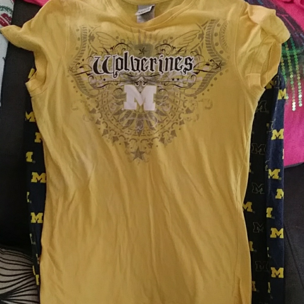 Michigan wolverines T shirt